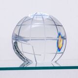 Vintage Decorative Glass Sphere, 1970s