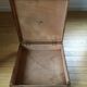Valise ou caisse en bois vintage de rangement