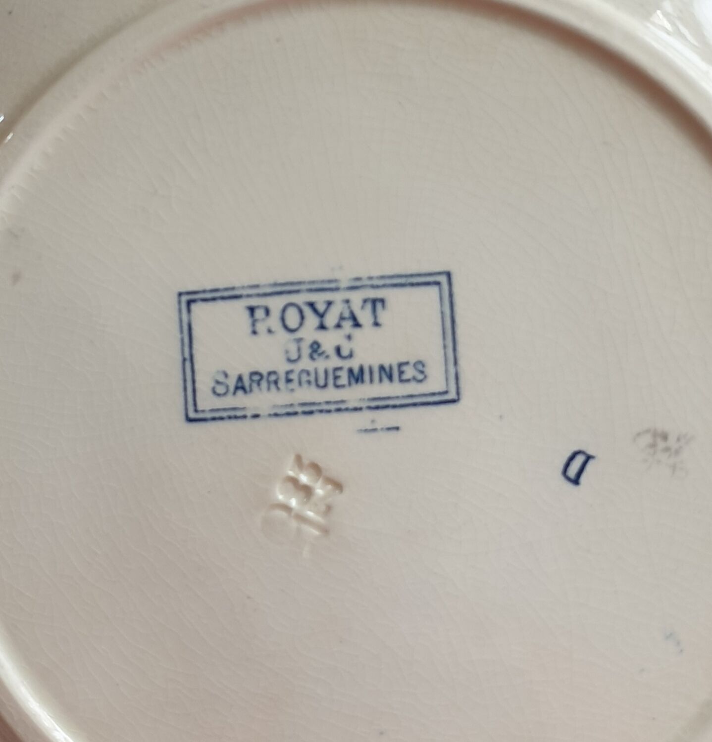 Trio iron earth dessert plates