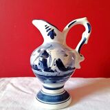 Delft porcelain pitcher, Holland