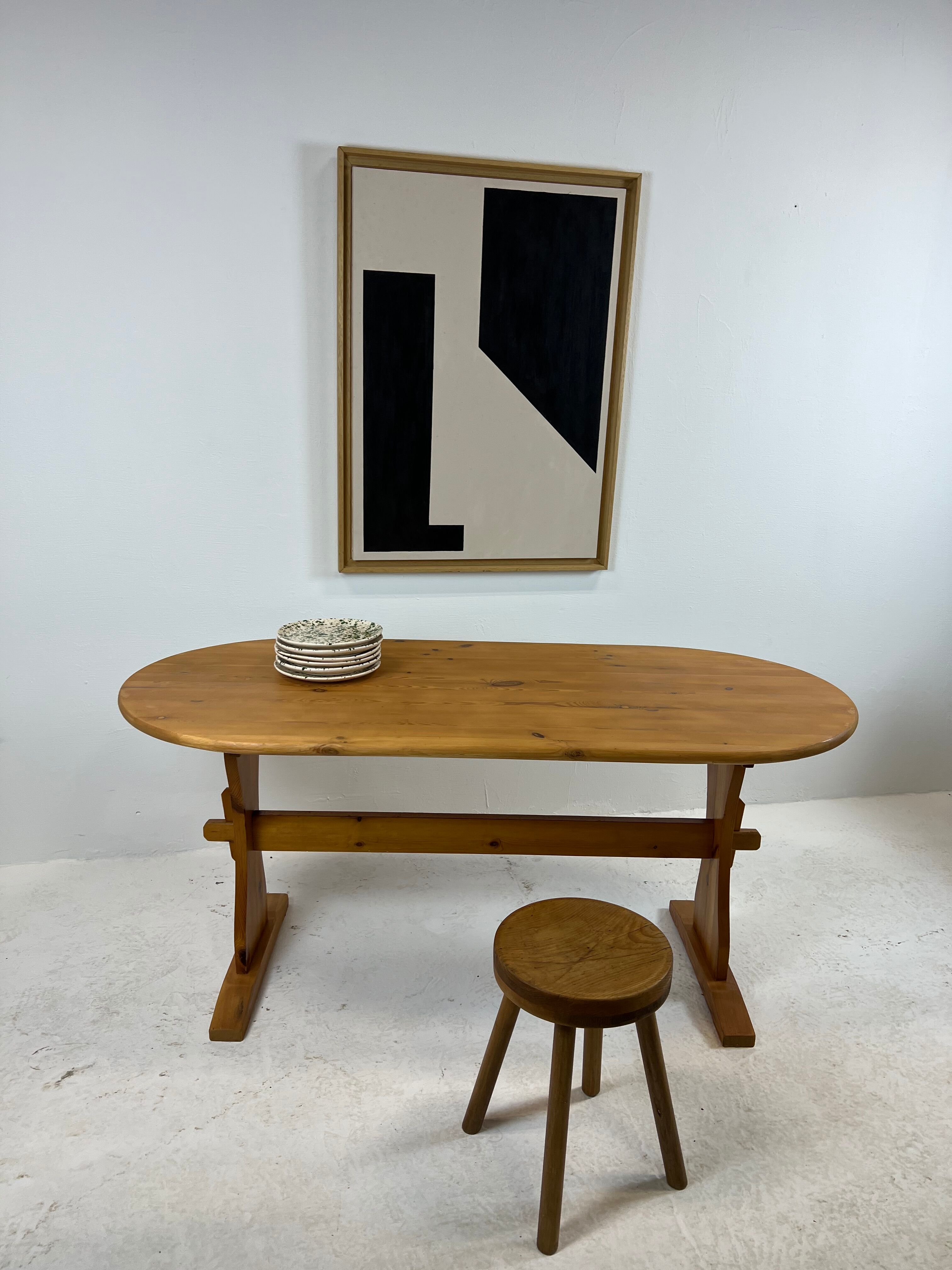 Pine dining table
