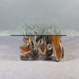 Table basse bois naturel