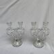 Pair of Cristallin candle holders