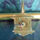 Appliques murales en laiton