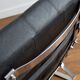 Leather lounge armchair by Reinhold Adolf for horn, 1960s