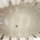Creamy White Ceramic Fruit Bowl or Centerpiece by Charles de Boissimon