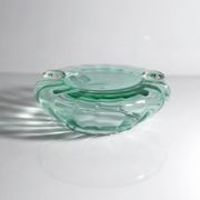 Cendrier en verre de Murano soufflé à la bouche - années 1950