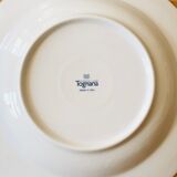 Hollow plates in Italian porcelain Tognana