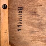 Suite of 4 chairs bistro Baumann 1967