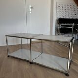 USM Haller TV stand / coffee table in Light Grey