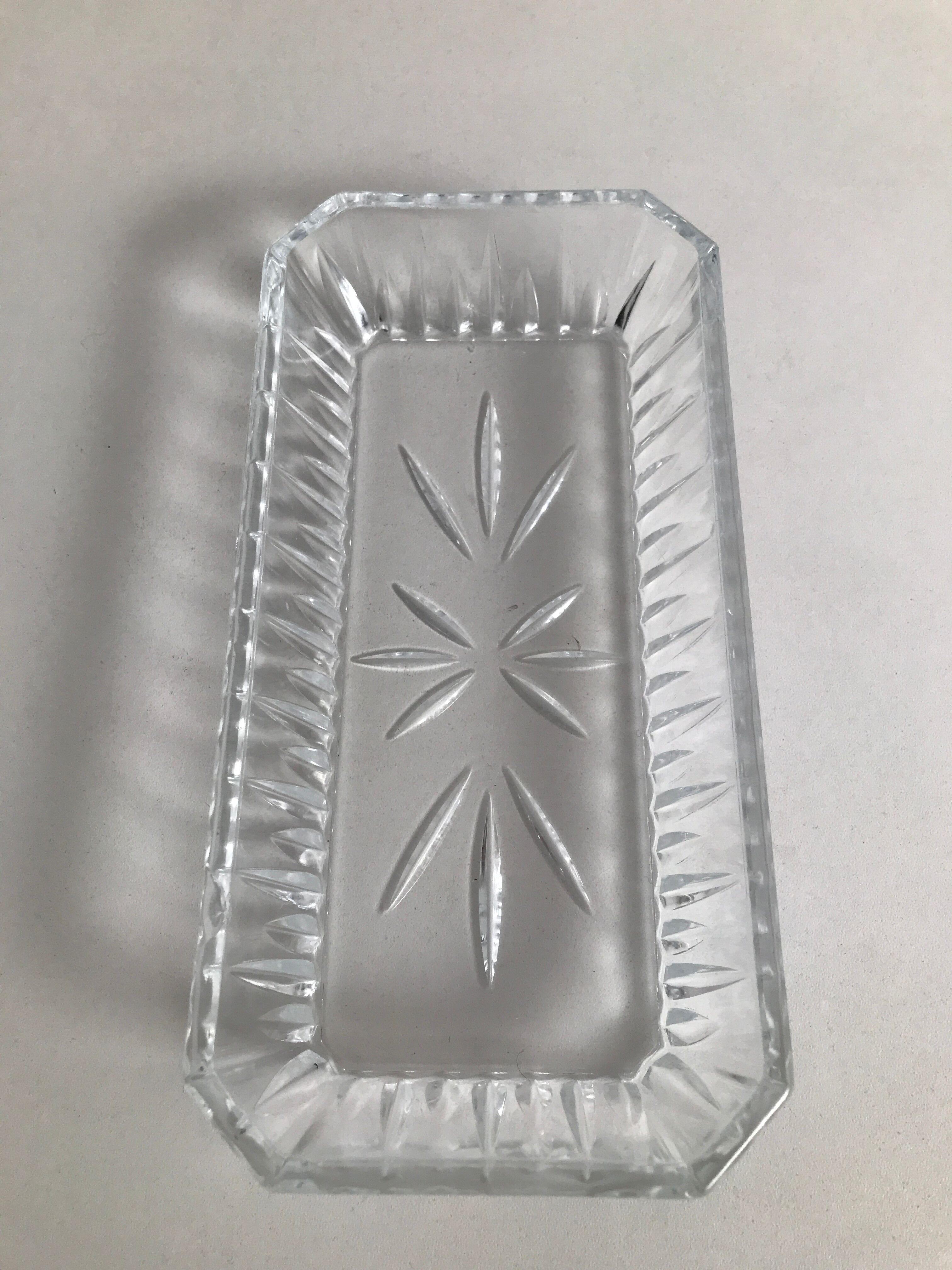 2 vintage glass aperitif cups