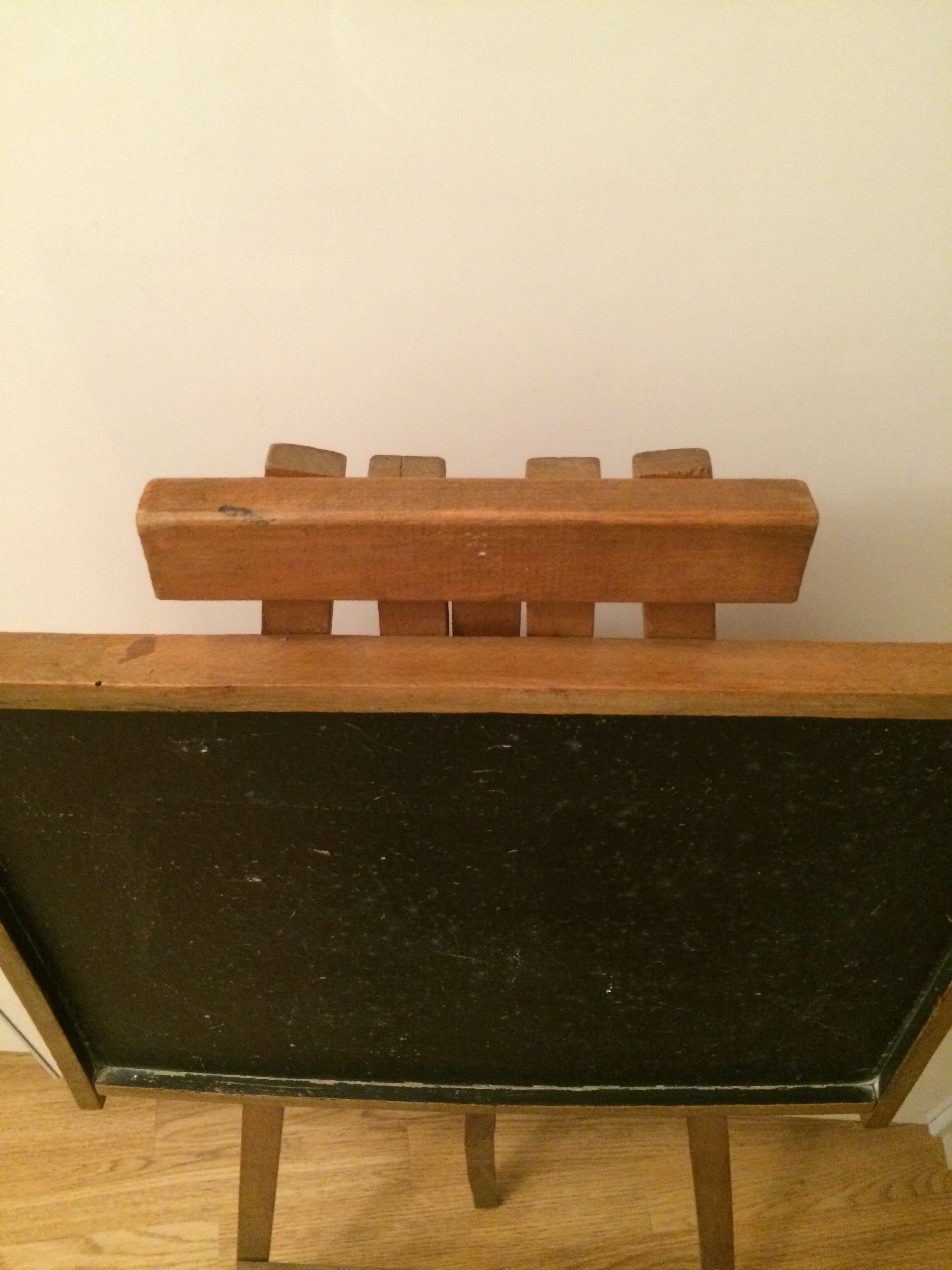 Tableau d'écolier en bois