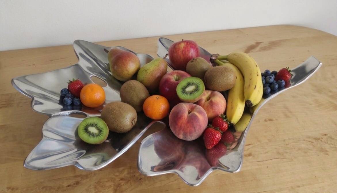 Large fruit bowl, centrepiece.