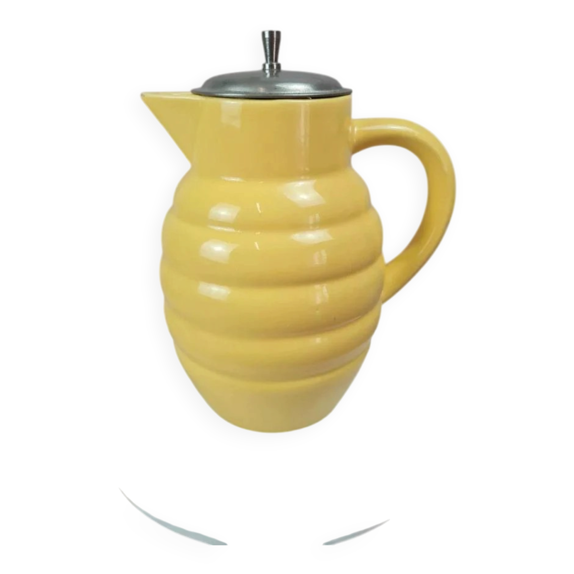 Old Saint-Clément pitcher no. 869 with original metal filter.