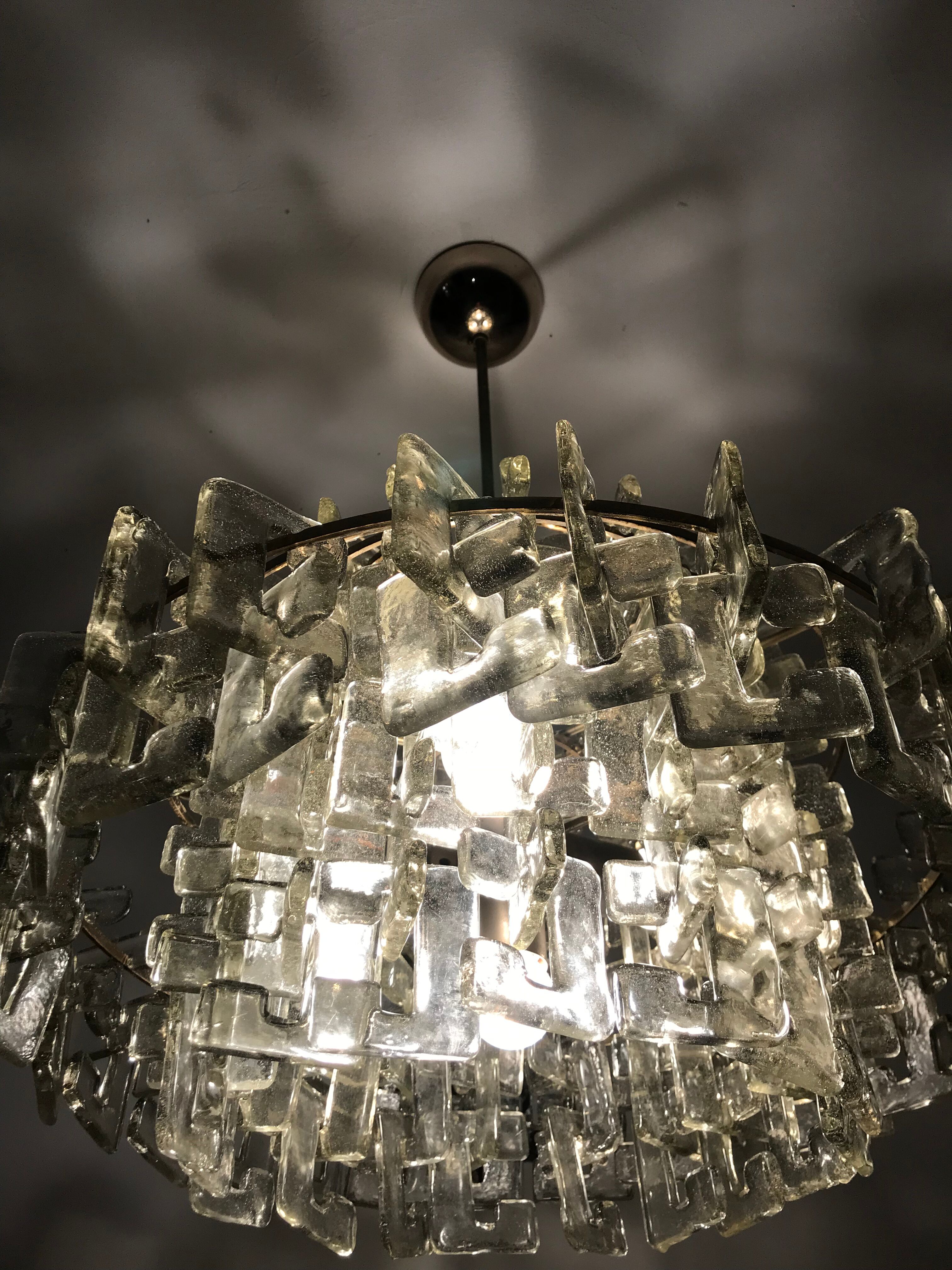 Carlo Nason glass chandelier