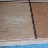 Checkered coffee table.