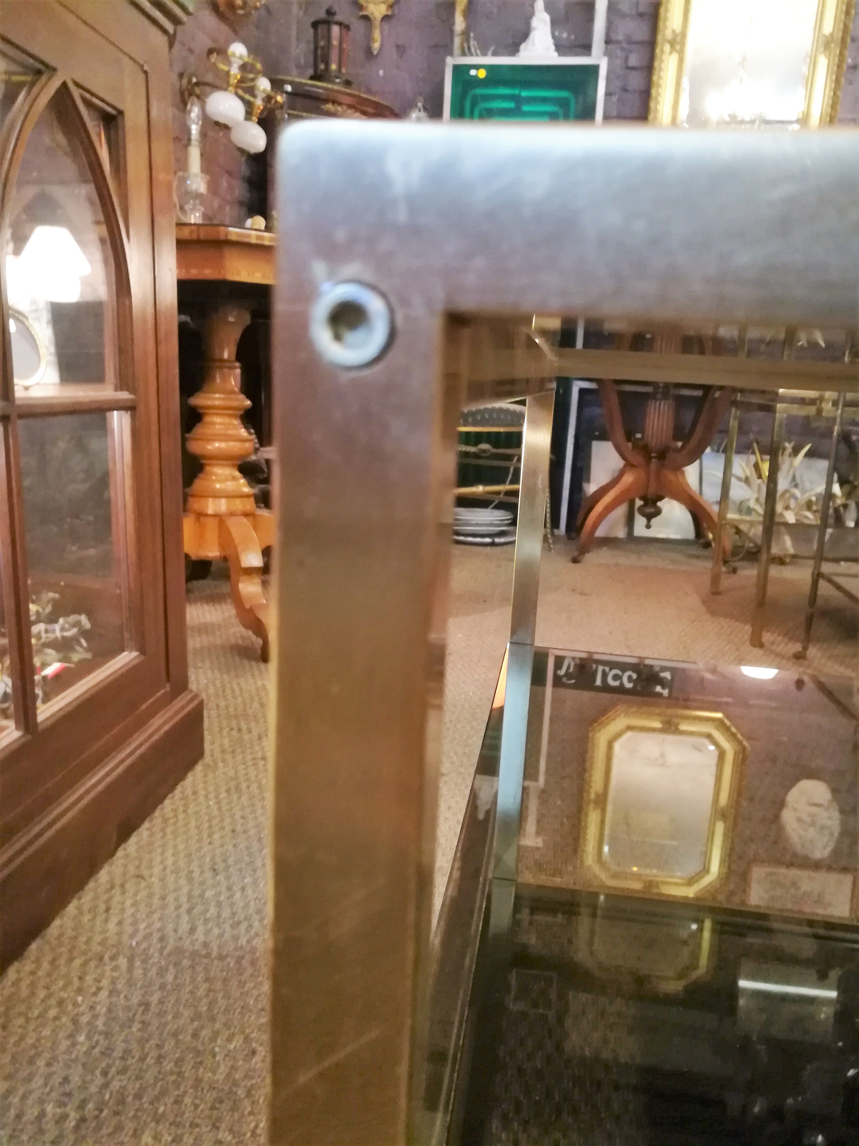 Brass serving table 1970