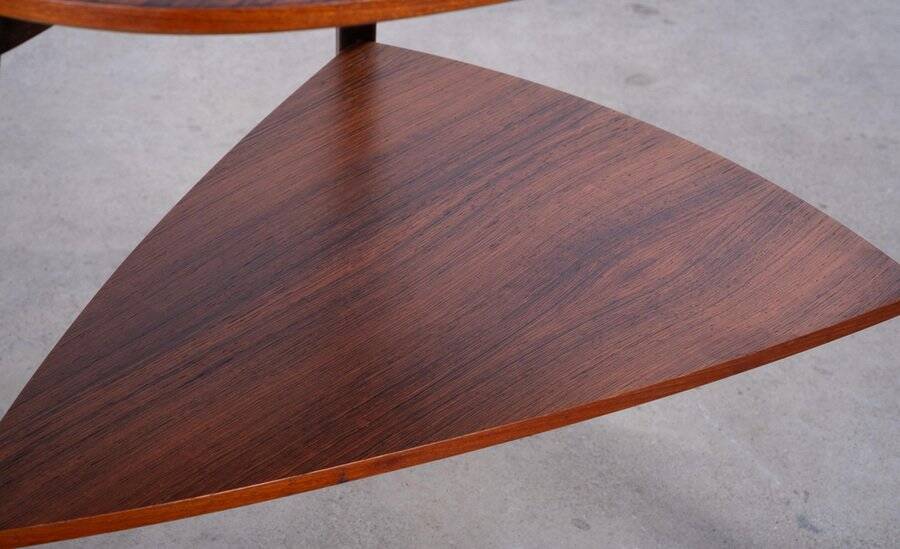 Rosewood Side Table by Holger Georg Jensen, Denmark, 1960s