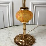 Pair of vintage murano glass lamp
