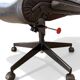 Richard Sapper Office Chair for Knoll - Vintage Black Leather