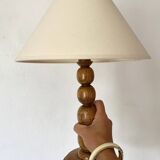 Vintage wooden lamp