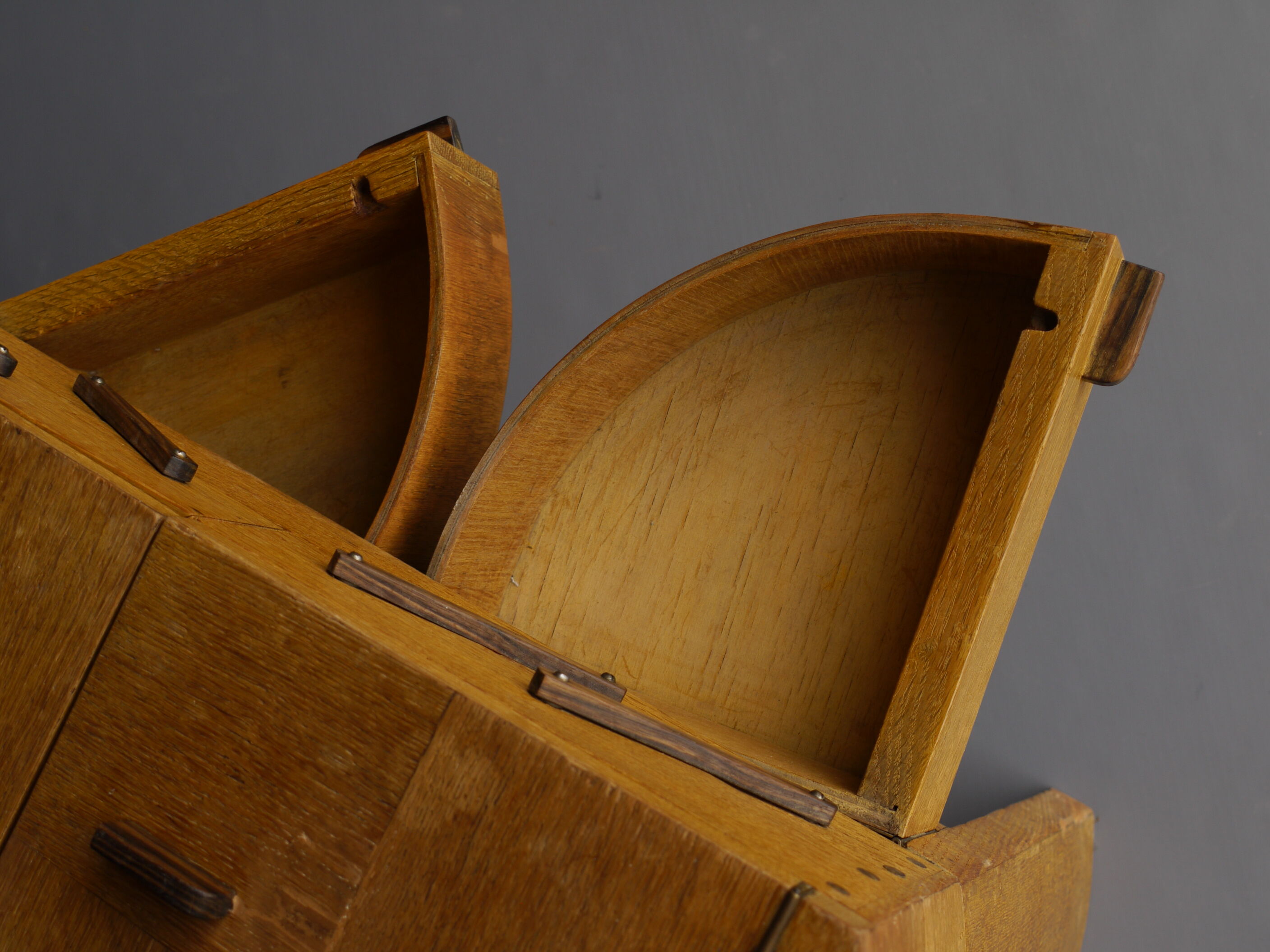 Modernist art deco sewing box. 1930s