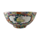 China Canton large porcelain bowl with polychrome decoration nineteenth