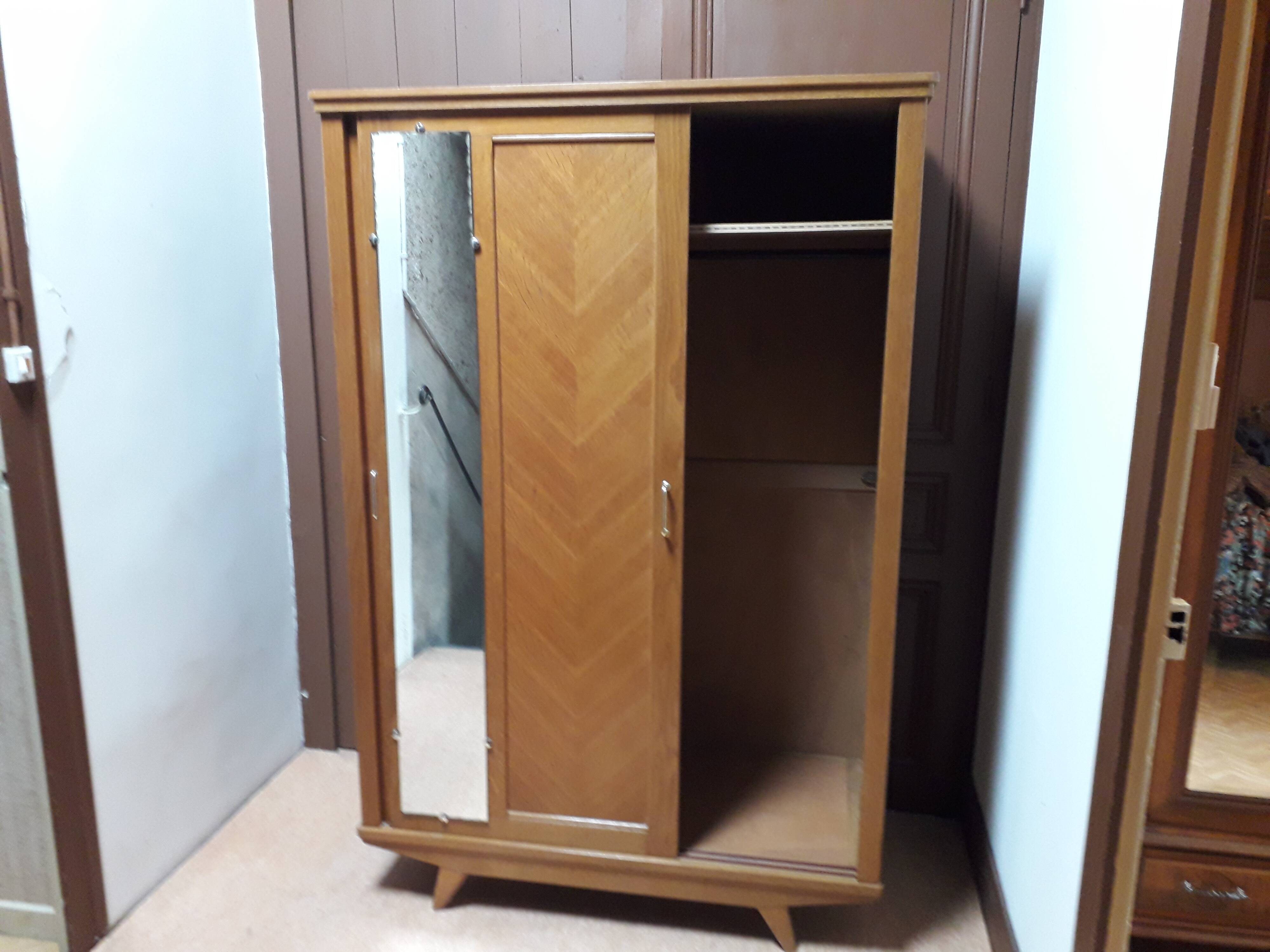 Vintage cabinet feet compass