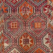 Vintage Turkish kilim rug 150x92 cm wool kelim, medium 2489