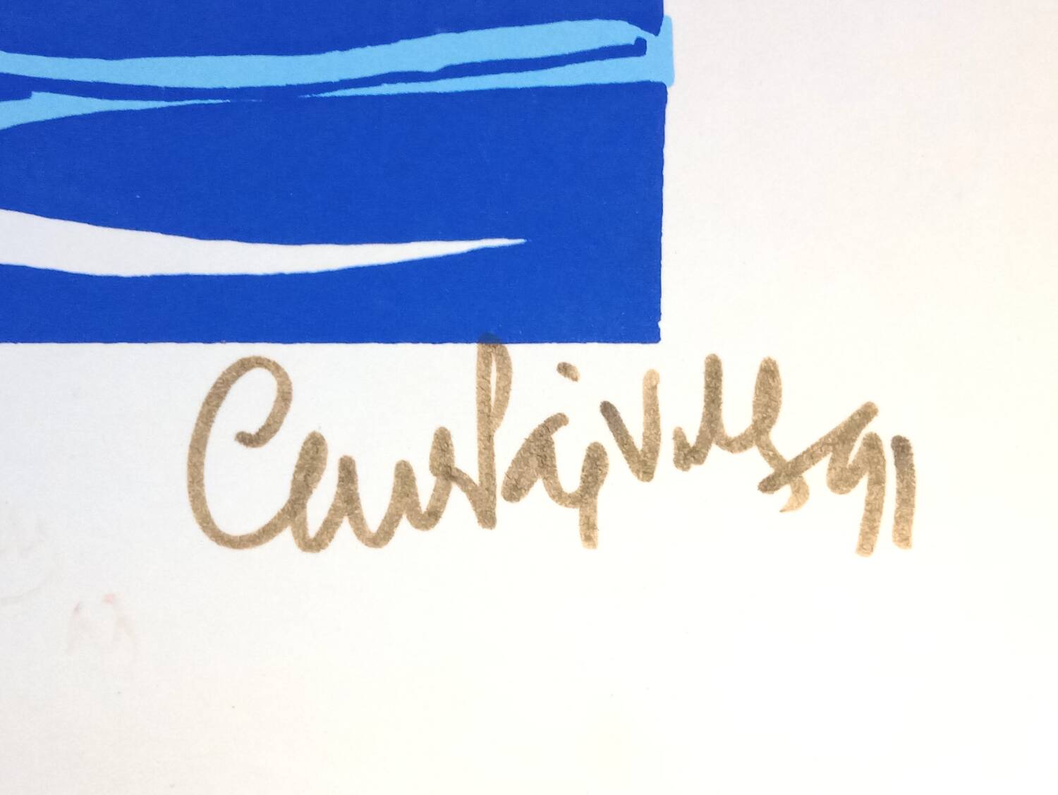 Casapueblo original screenprint 1990 signed carlos paez vilaro 1923 2014