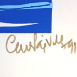 Casapueblo original screenprint 1990 signed carlos paez vilaro 1923 2014