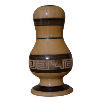 wooden salt shaker