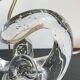 Lampe cristal art déco gravée Paris France