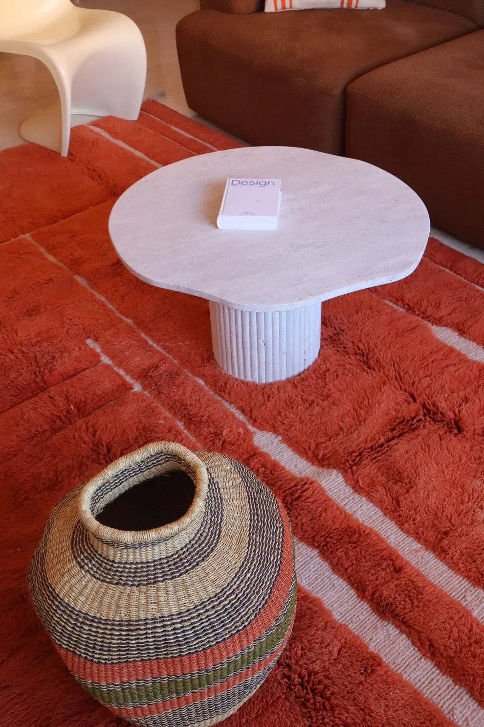 Tapis berbère traditionnel fait main