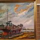 Marine oil on canvas signed Yan de Siber
