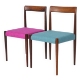 2 Vintage Chairs Lübke, 1960s-1970s, Germany