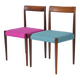 2 Vintage Chairs Lübke, 1960s-1970s, Germany