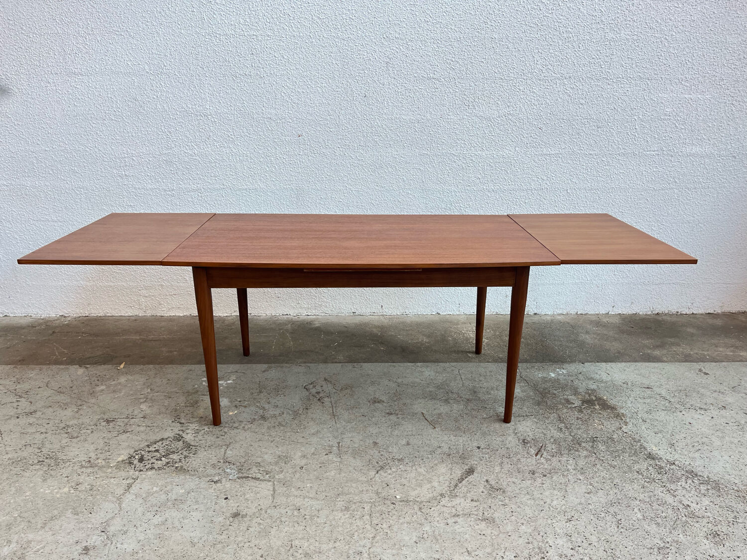 Table en teck avec rallonges