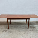 Teak table with extensions