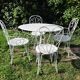 Salon de jardin fer forgé