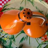 Vintage orange desk lamp