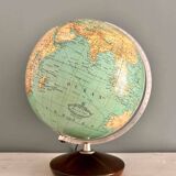 Duo globe terrestre « Colomb », vers 1960