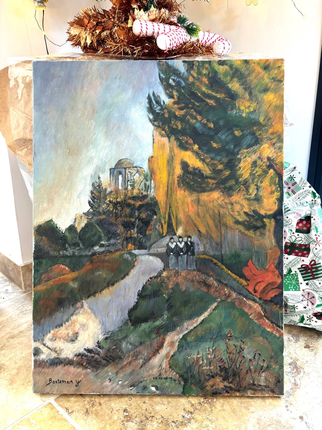 Tableau peinture à l’huile reproduction de Gauguin