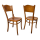 Bentwood dining chairs by Thonet