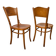 Bentwood dining chairs by Thonet