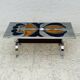 Metakore coffee table in ceramic from vallauris, signed cedem.