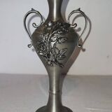 Pewter soliflore vase