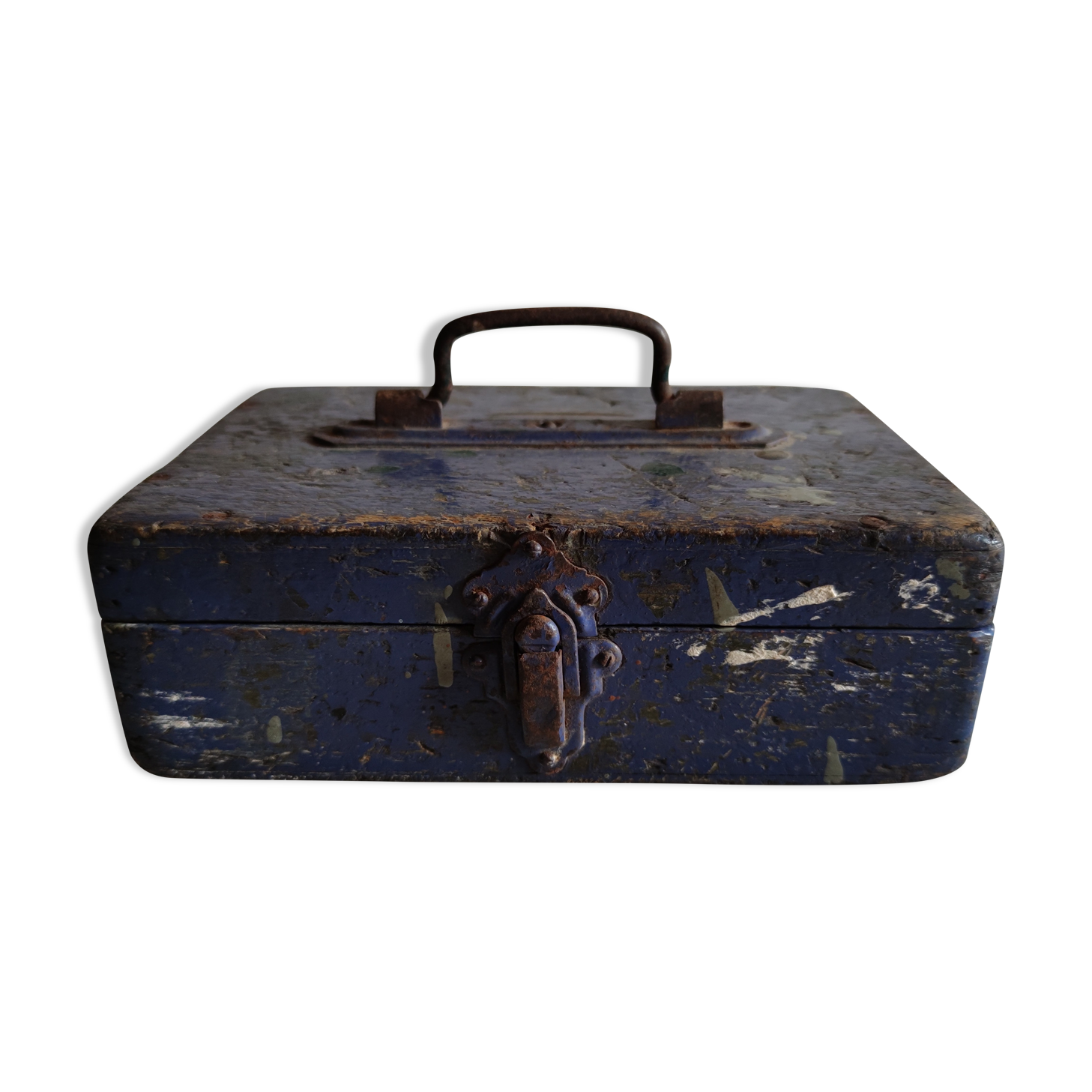 Wooden suitcase