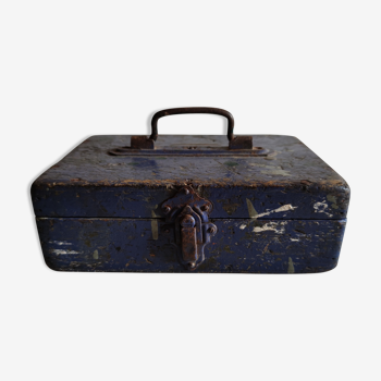 Wooden suitcase