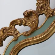 Florentine Style Gilt Mirror with Acanthus Scrolls, Italy, 20th Century